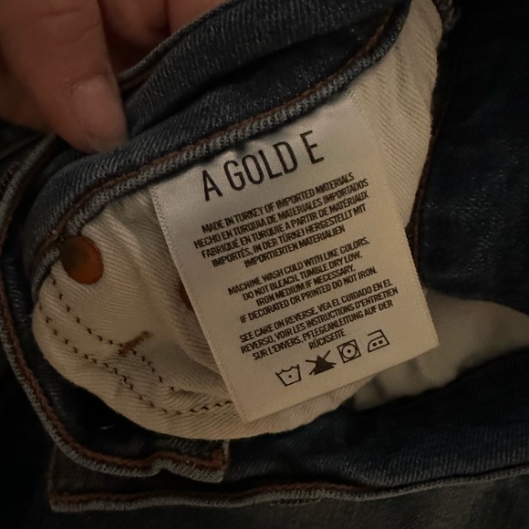 AGOLDE jeans. Size 24. Gently used. Hits right below belly button - Picture 3 of 7